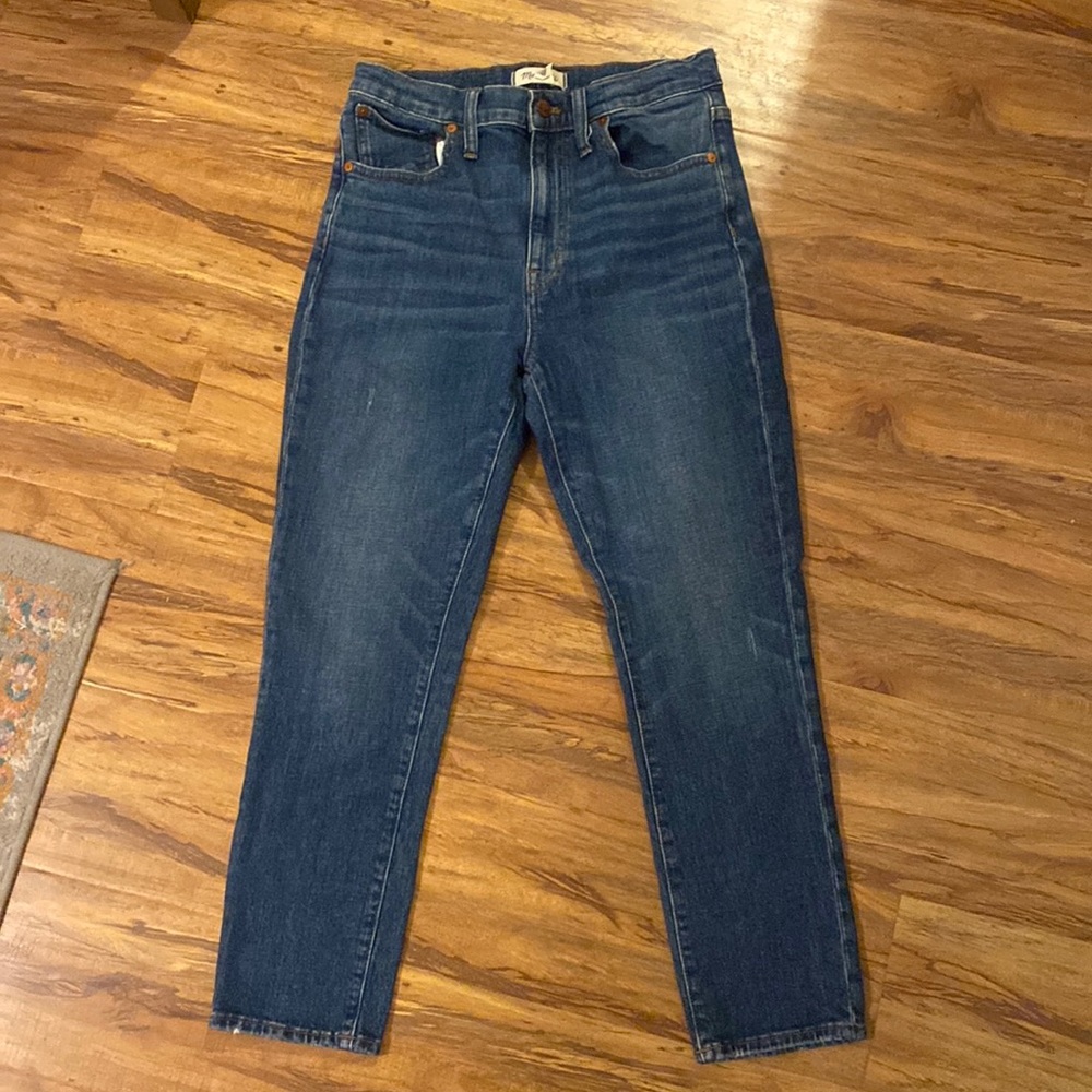 Madewell High-Rise Slim Crop BoyJean